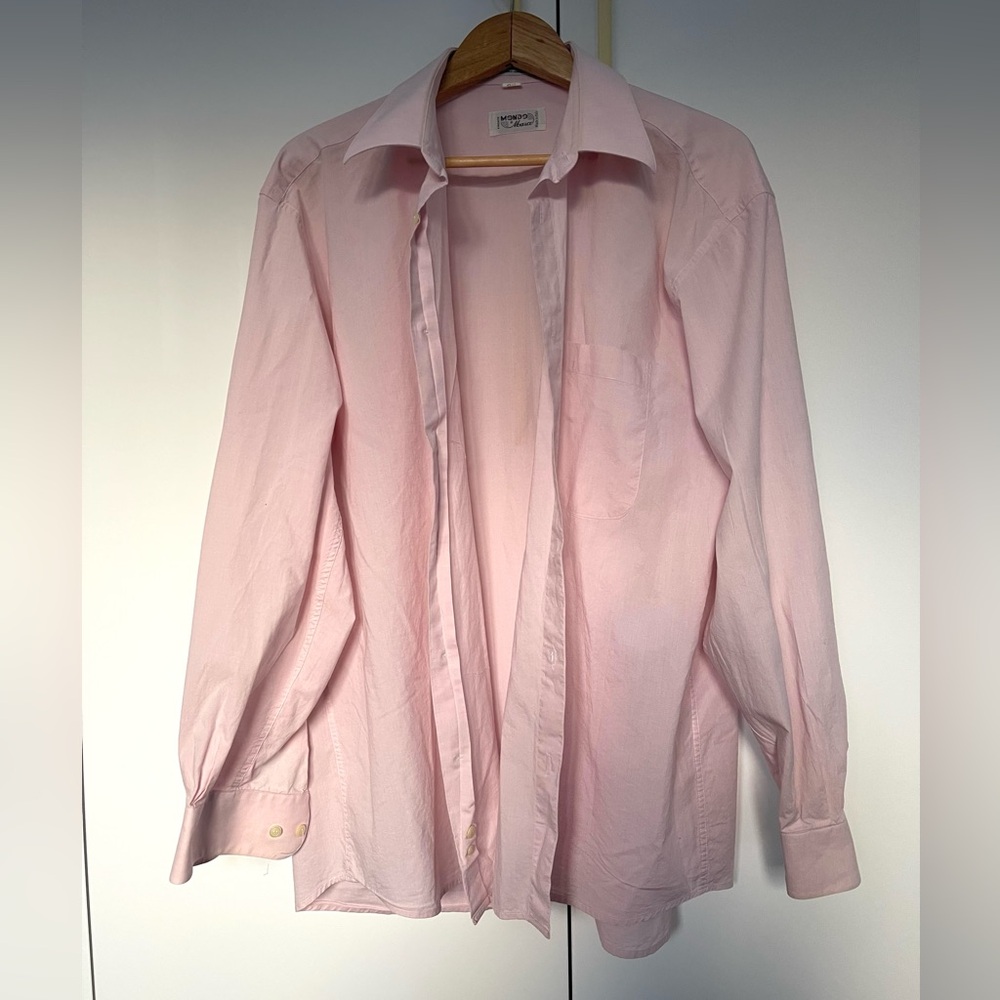 Mondo di Marco made in Italy dress shirt 100% cotton extra fine